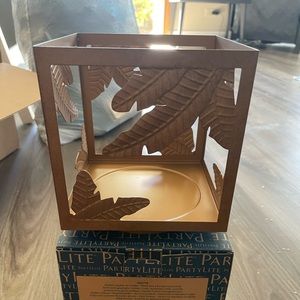 Partylite jar candle holder